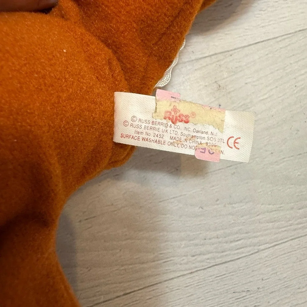 RUSS Troll Gingerbread‎ Man Plush Doll 10